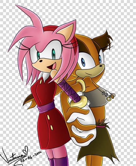 Amy Rose Sticks The Badger Ariciul Sonic Tails Sonic The Hedgehog, Amy PNG