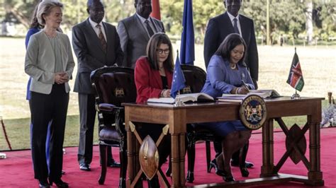 Le Kenya et l UE signent un accord de partenariat économique