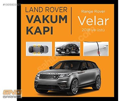 Otomobil Arazi Aracı Elektronik RANGE ROVER VELAR VAKUM KAPI