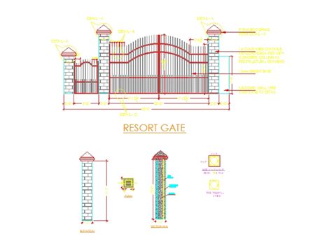 Port N De Ingreso En Autocad Descargar Cad Gratis Kb Bibliocad