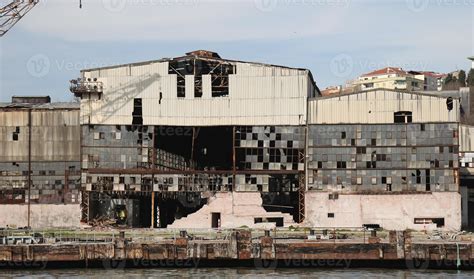 Old and Abandoned Shipyard 10293766 Stock Photo at Vecteezy