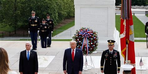 Trump Honors Fallen Warriors At Memorial Day Ceremonies Assures ‘we