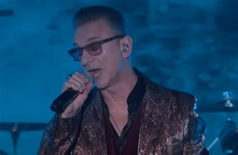 Watch: Depeche Mode performs "Ghosts Again" on "Jimmy Kimmel Live!"