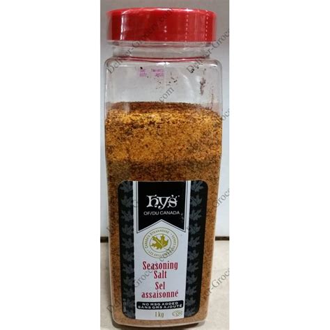 Hys Seasoning Salt 1kg Deliver Grocery Online Dg 9354 2793 Québec Inc