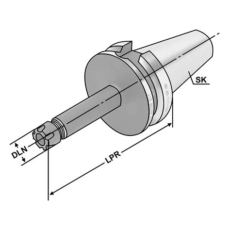 Collet Chuck BT 40 2 16 160 ER25 Mini JIS B 6339 MAS BT AD B BT 40