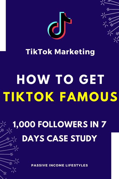 How To Get 1000 Tiktok Followers Organically Check Out My Video On Tiktok Marketing Here S Day