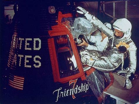 60 Years Ago John Glenn The First American To Orbit The Earth Aboard