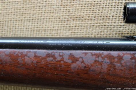 Winchester Model 77 22lr Rifle With Scope Ca 1966 Semi Auto Rifles