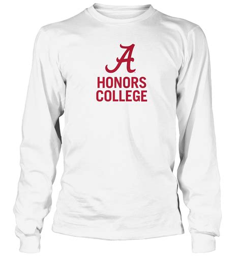 Alabama Honors College T Shirt The Crimson Locker Licensed Apparel