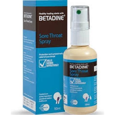 BETADINE SORE THROAT SPRAY 50ML