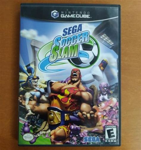 Sega Soccer Slam Item Box And Manual Gamecube