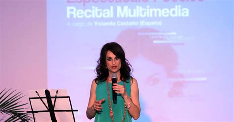 Poeta española Yolanda Castaño participará en festival de Honduras