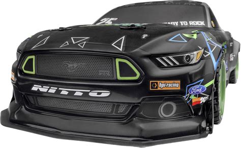 Hpi Racing Vaughn Gittin Jr Drift Mustang Brushed Rc Model Car