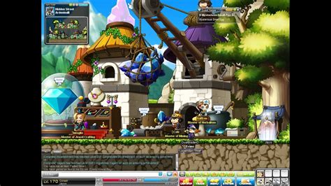 Maplestory GMST Chaos Crafting Town And Professions YouTube