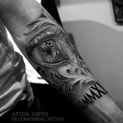 3D eye tattoo