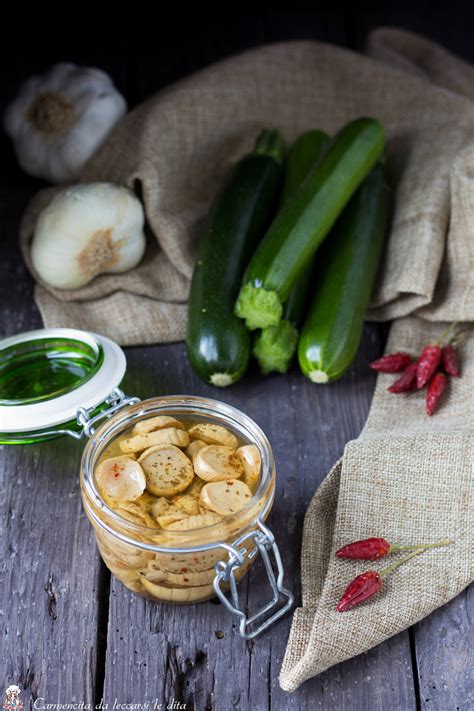 Zucchine Sott Olio Ricetta Per Farle Croccanti