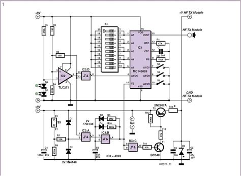 A Detailed Rf Receiver Circuit Diagram For Your Project