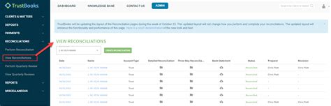 Perform A Trust Reconciliation Trustbooks Knowledge Base