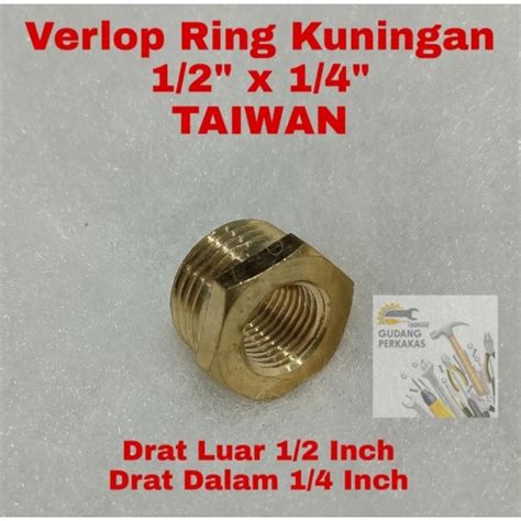 Jual Verlop Ring X Taiwan Vlog Ring Nepel Drat Luar Dalam