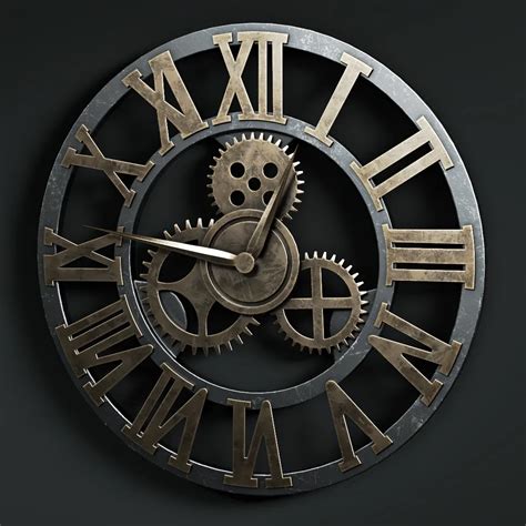 steampunk wallclocks - FlippedNormals