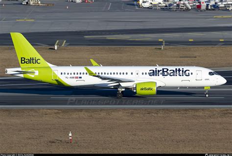 Yl Abb Air Baltic Airbus A Bd A Photo By Rafal Kukowski