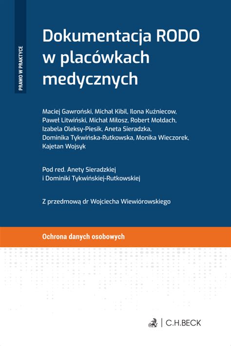 Dokumentacja RODO w placówkach medycznych ISBN 9788381582346