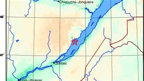 Small earthquake hits Quebec's Charlevoix region early Sunday morning ...