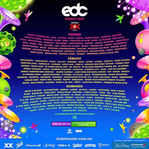 Edc Lineup Mexico Helga Agretha