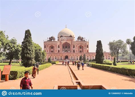 Humayun`s Tomb Is The Tomb Of The Mughal Emperor Humayun In Delhi