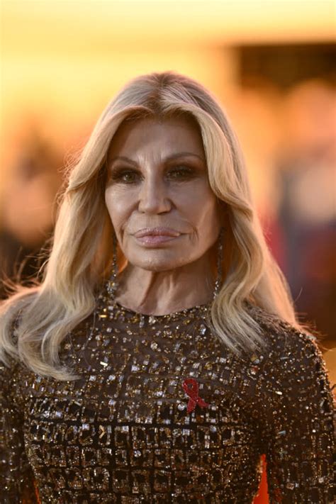 Donatella Versace Fans Astounded By Her Unrecognizable Appearance