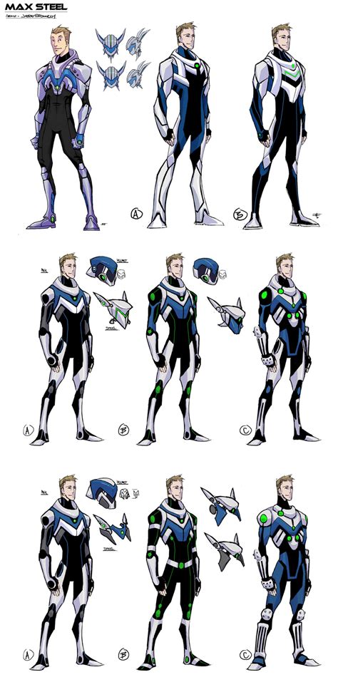 MAX STEEL Concepts by JeffStokely on DeviantArt