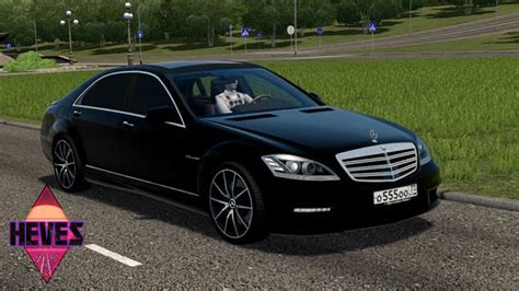 City Car Driving Mercedes Benz S65 AMG W220 Fast Driving БЛАТНОЙ