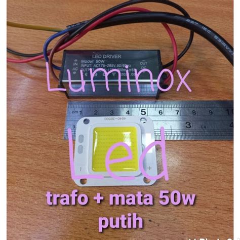 Jual Trafo Pju Cobra W Watt Mata Led Cob Watt W Putih Di