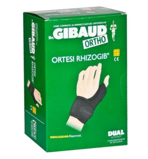 DR GIBAUD ORTHO ORTESI RHIZOGIB PER MANO DESTRA TAGLIA 1 13 18 CM 1