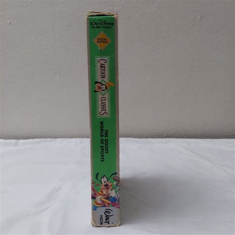 Walt Disney Cartoon Classics Special Edition The Goofy World Of Sports Vhs