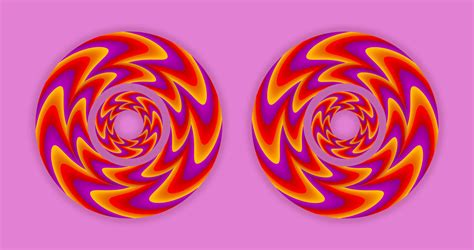 Rotating Rings Optical Illusion By H Flaieh On Deviantart