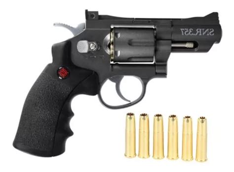 Crosman Snr357 Full Metal Balin Shoots Bbs Co2 Revolver Xtre Meses