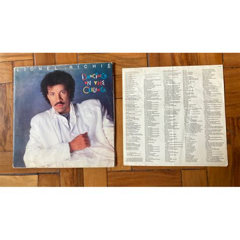 Lp Vinil Lionel Richie Dancing On The Ceiling Shopee Brasil