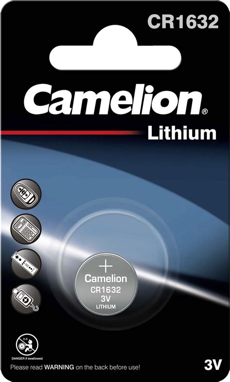 ᐅ Camelion Lithium CR1632 3V blister 1 Eenvoudig bij KnoopcelGigant nl