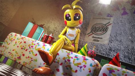 [SFM FNAF] Stylized Toy Chica model test by DoctorRed2000 on DeviantArt