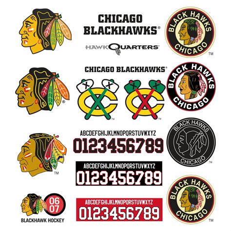 Chicago Blackhawks Svg Chicago Hockey Svg Logo Nhl Chicag Inspire