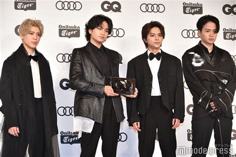 Sexy Zone松島聡、金髪イメチェン 菊池風磨も新ヘアで「gq Men Of The Year 2022」登場 モデルプレス