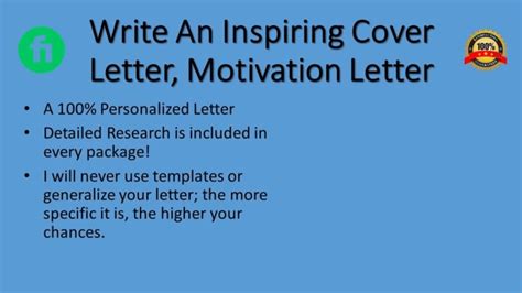 Write An Inspiring Cover Letter Motivation Letter By Georginasmith