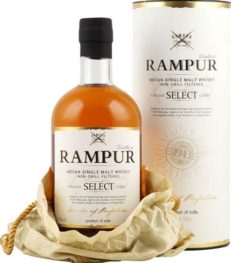 Rampur Select Single Malt 700ml 43