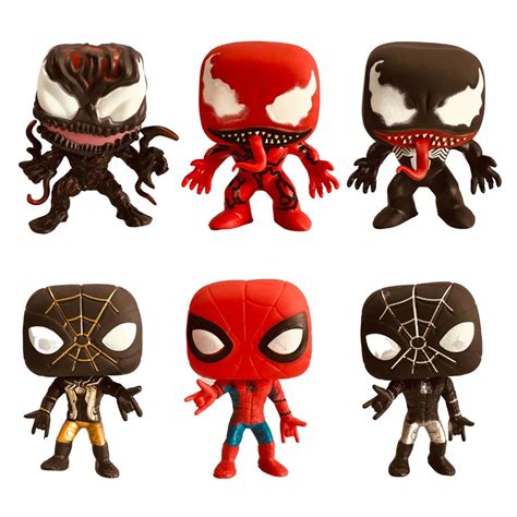 Funko Pop Marvel Avengers Hero Venoms Spiderman Anime Figure