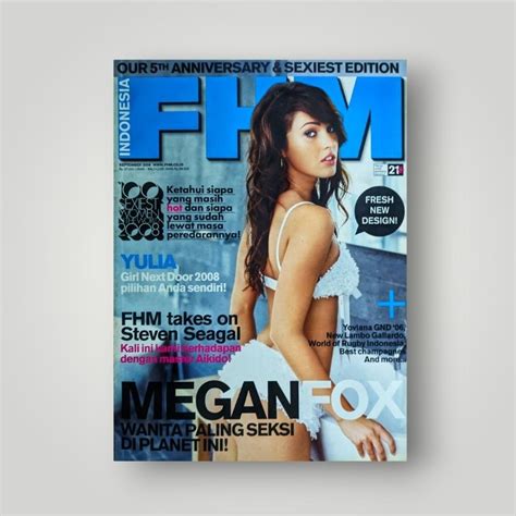 Jual Majalah Fhm For Him Magazine No September Cover