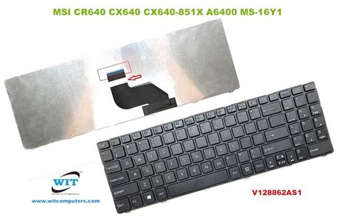 Laptop Keyboard Or Keypad For MSI CX640 CR640 CR643 CX640DX A6400 MS