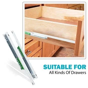 Fgv Excel Single Extension Concealed Mounting Drawer Channel With Easy