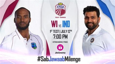 India Vs West Indies 2023 1st Test Match Livestreaming For Free: When ...