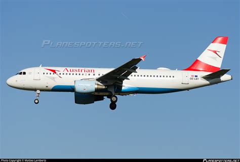 Oe Lbt Austrian Airlines Airbus A Photo By Matteo Lamberts Id